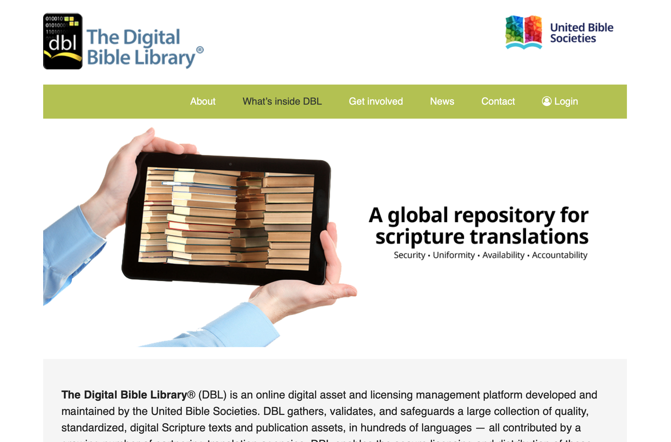 Inbox user interface